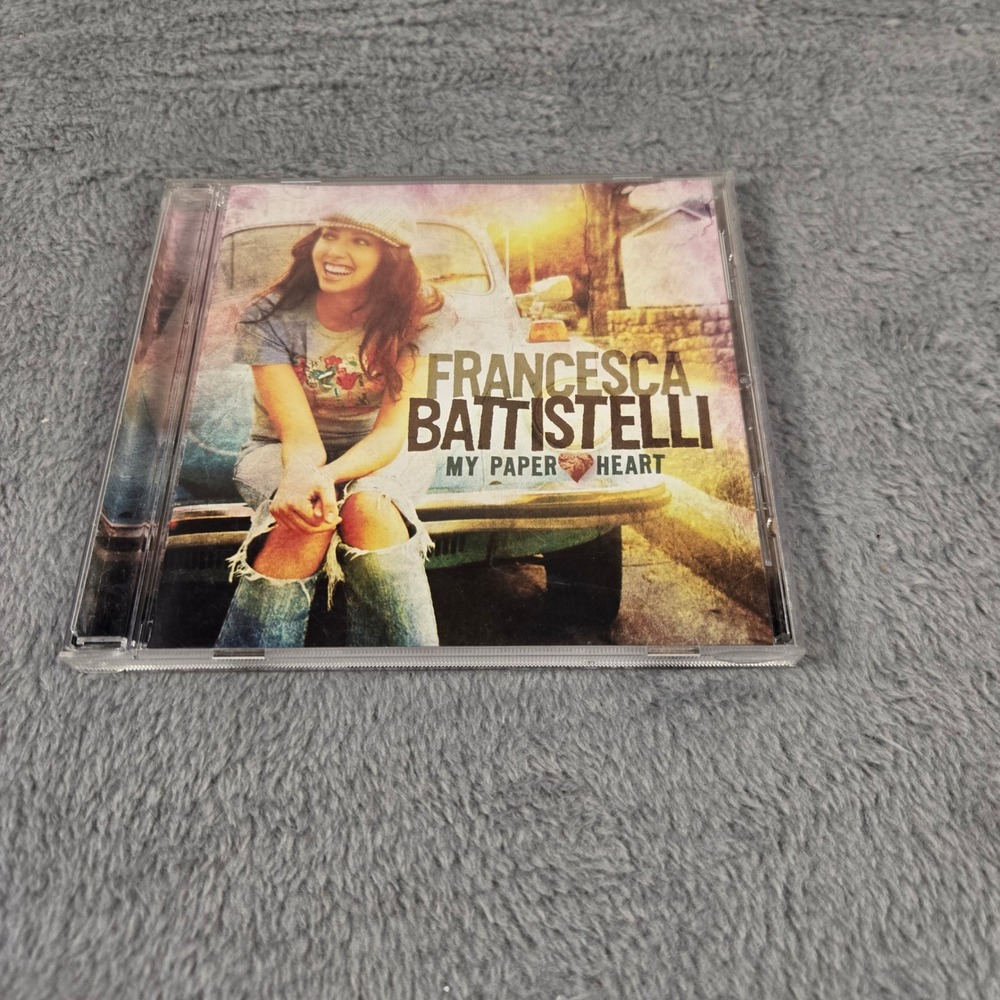 Francesca Battistelli My Paper Heart CD 2008 Christian Pop Gospel Free To Be Me